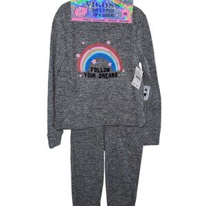 Vigoss Girls 2 pc Set Joggers & Top Size  M